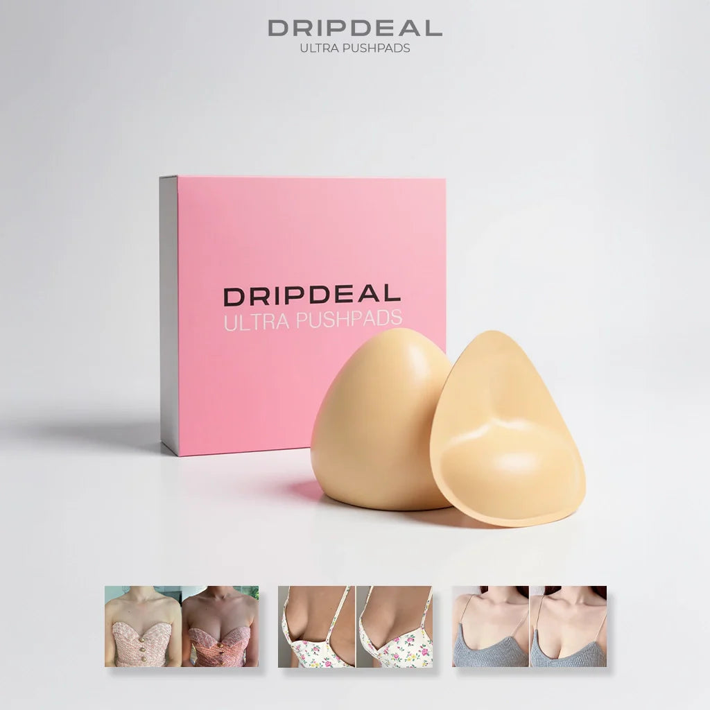 PushPads Brusteinlagen – Silikon Push-up