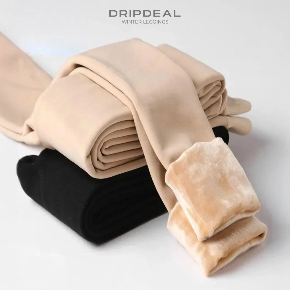 Fleece Winter Leggings – Warm & Blickdicht