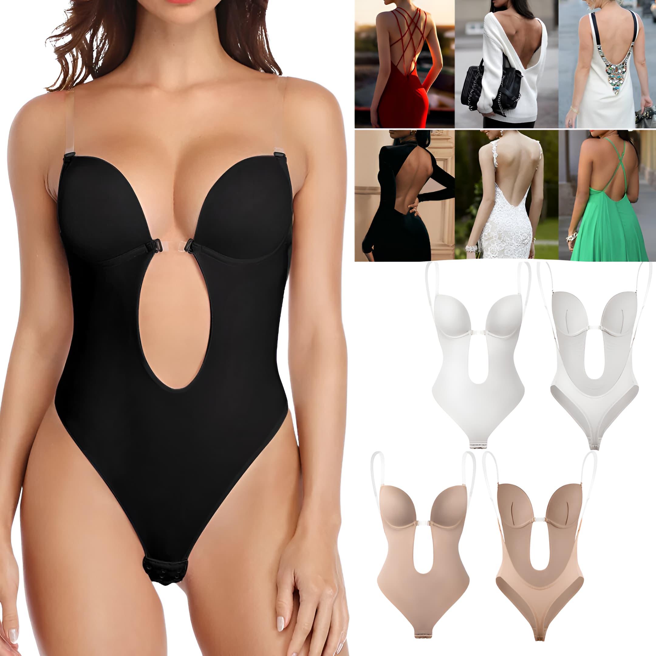 Shapewear BH Rückenfrei – Push-up & Formend