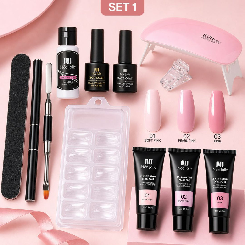 Polygel Nagelset – Professionelle Gelnägel