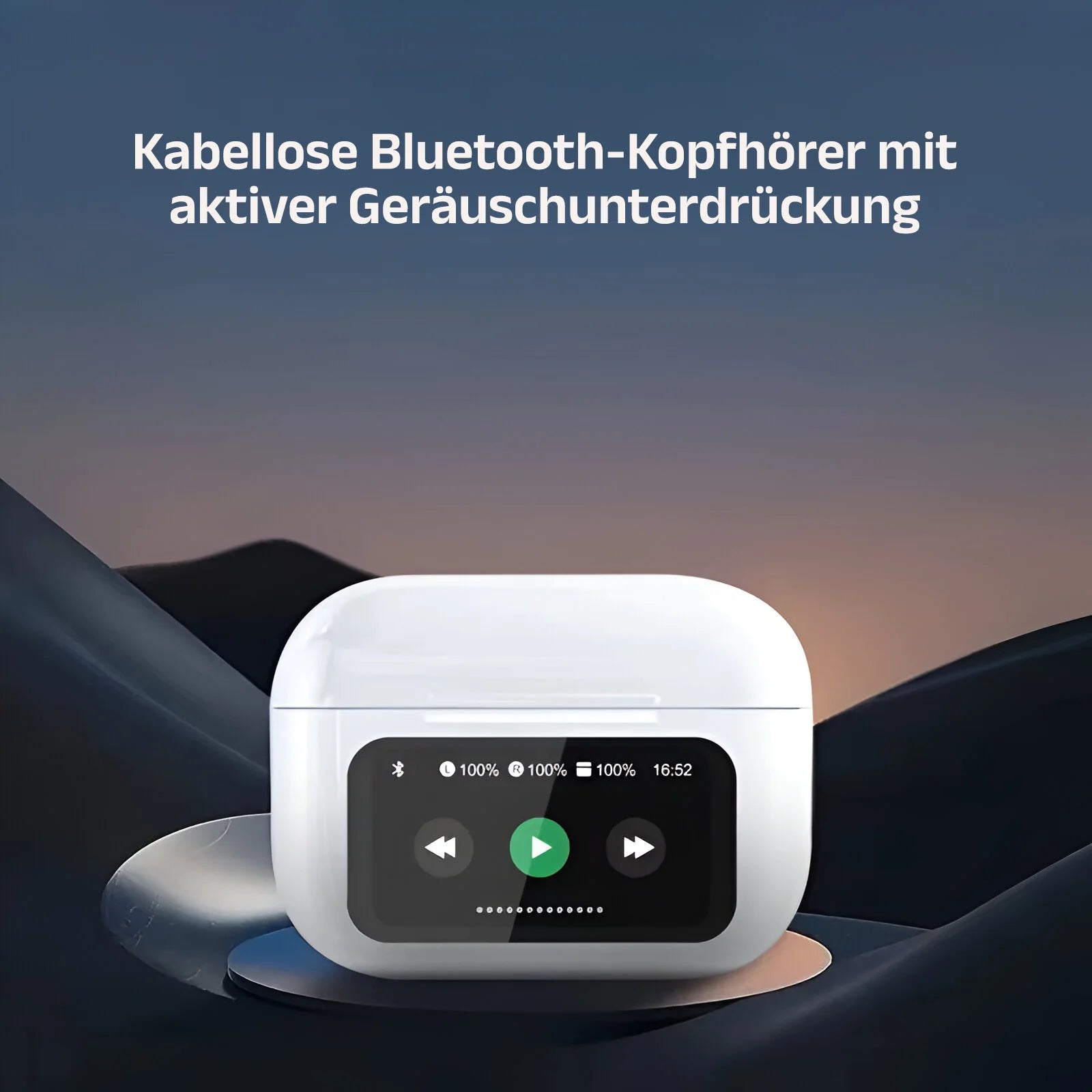 TouchPods Pro In-Ear mit Touchscreen Case
