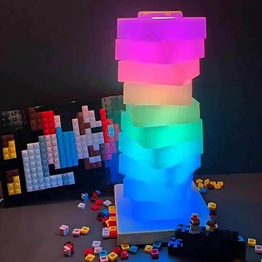 RGB LED Bedside Lamp with Touch Control