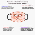 LED Gesichtsmaske – 8 Farben Lichttherapie