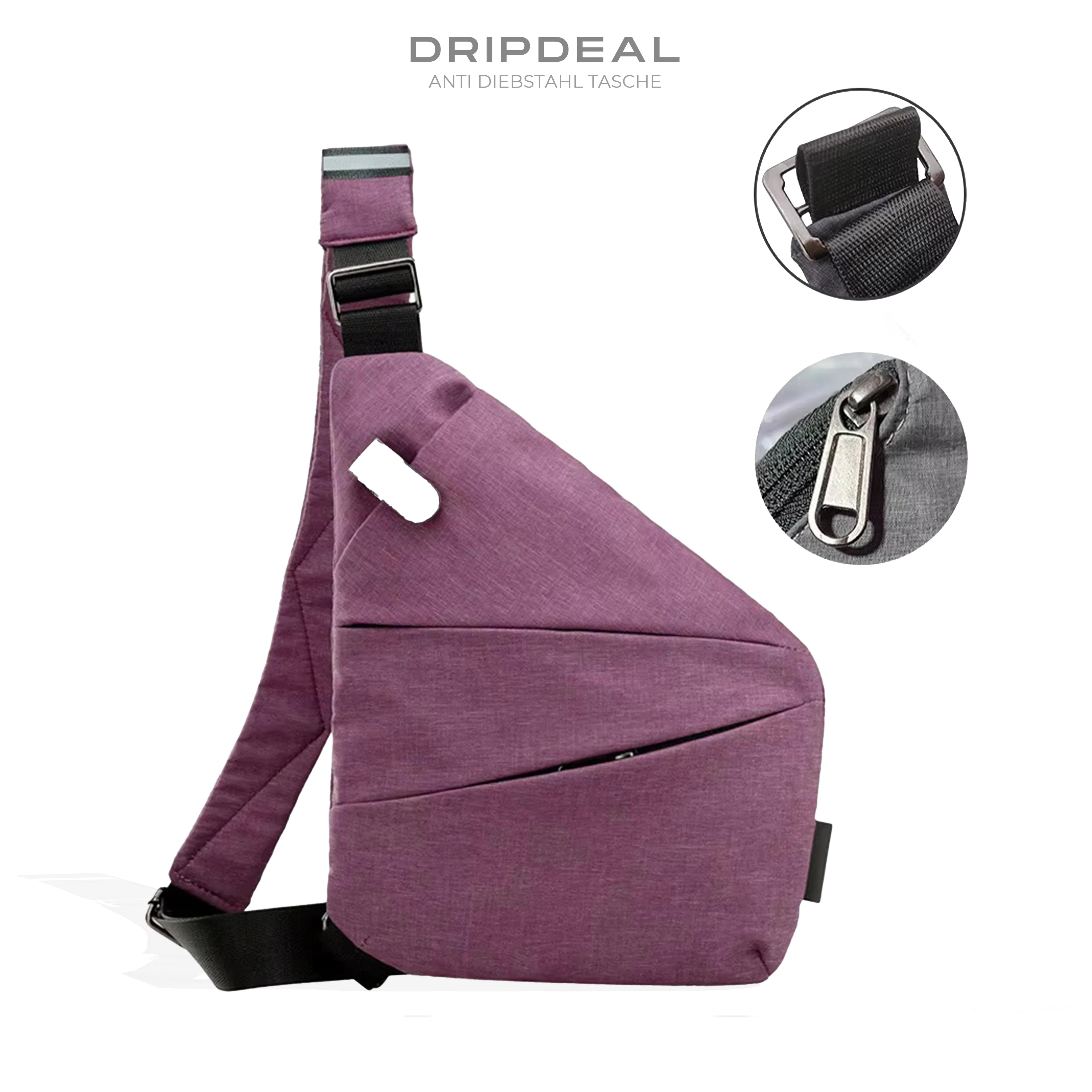StealthBag Pro Anti-Diebstahl Rucksack