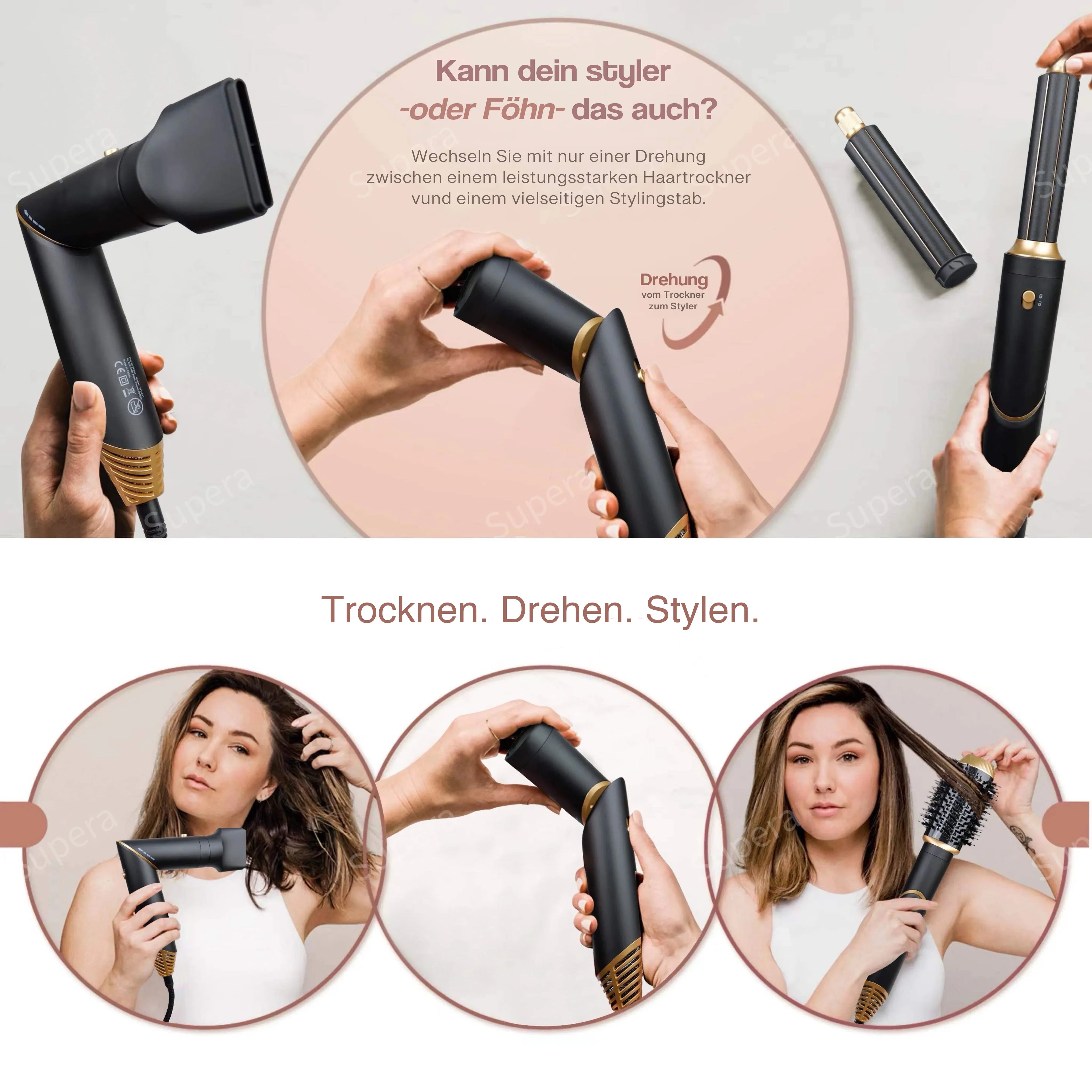 XStyler 5-in-1 Hairstyling Tool