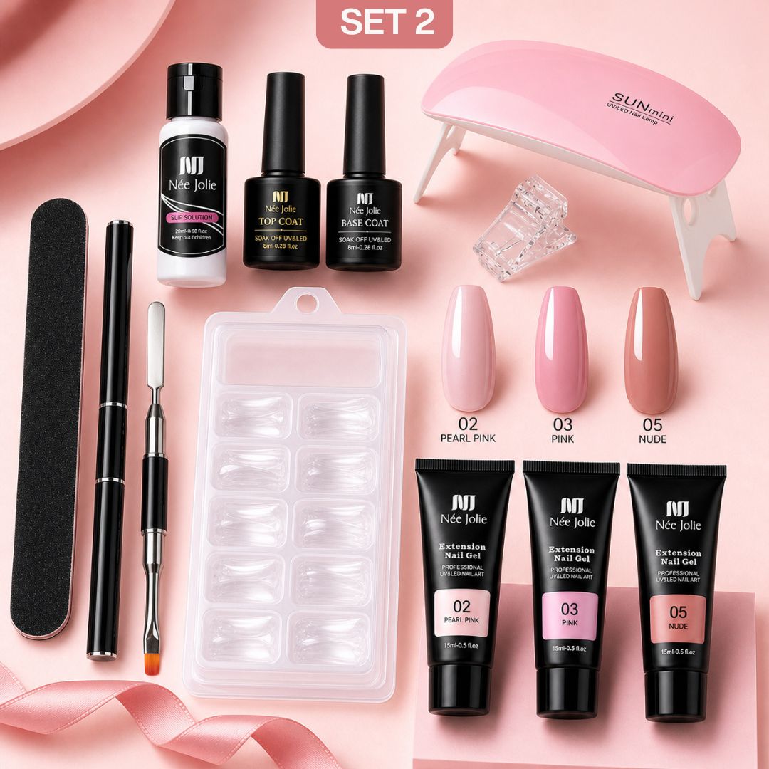 Polygel Nagelset – Professionelle Gelnägel