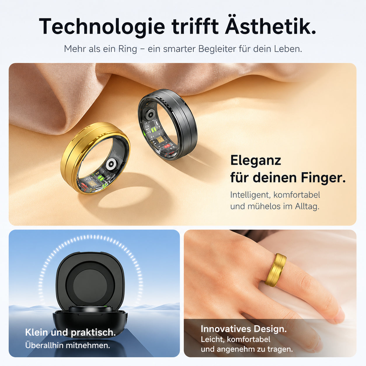 Smart Ring Pro – Fitness & Schlaftracker