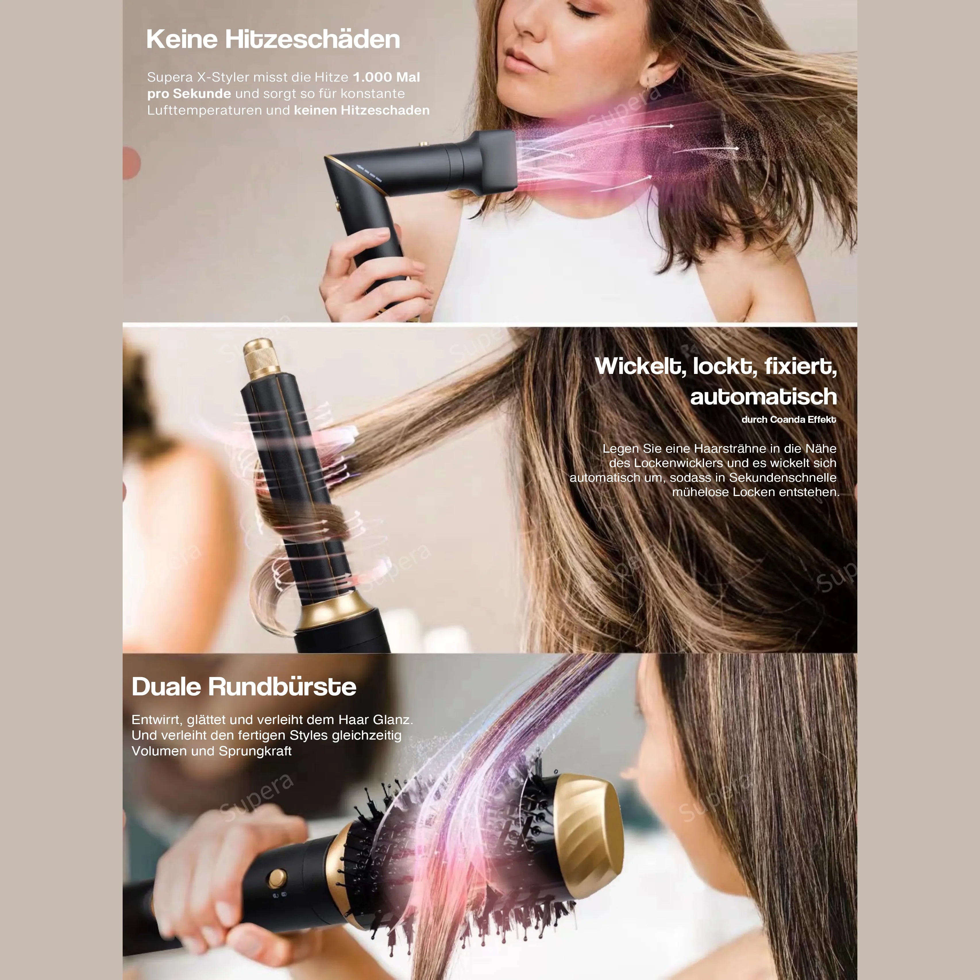XStyler 5-in-1 Hairstyling Tool