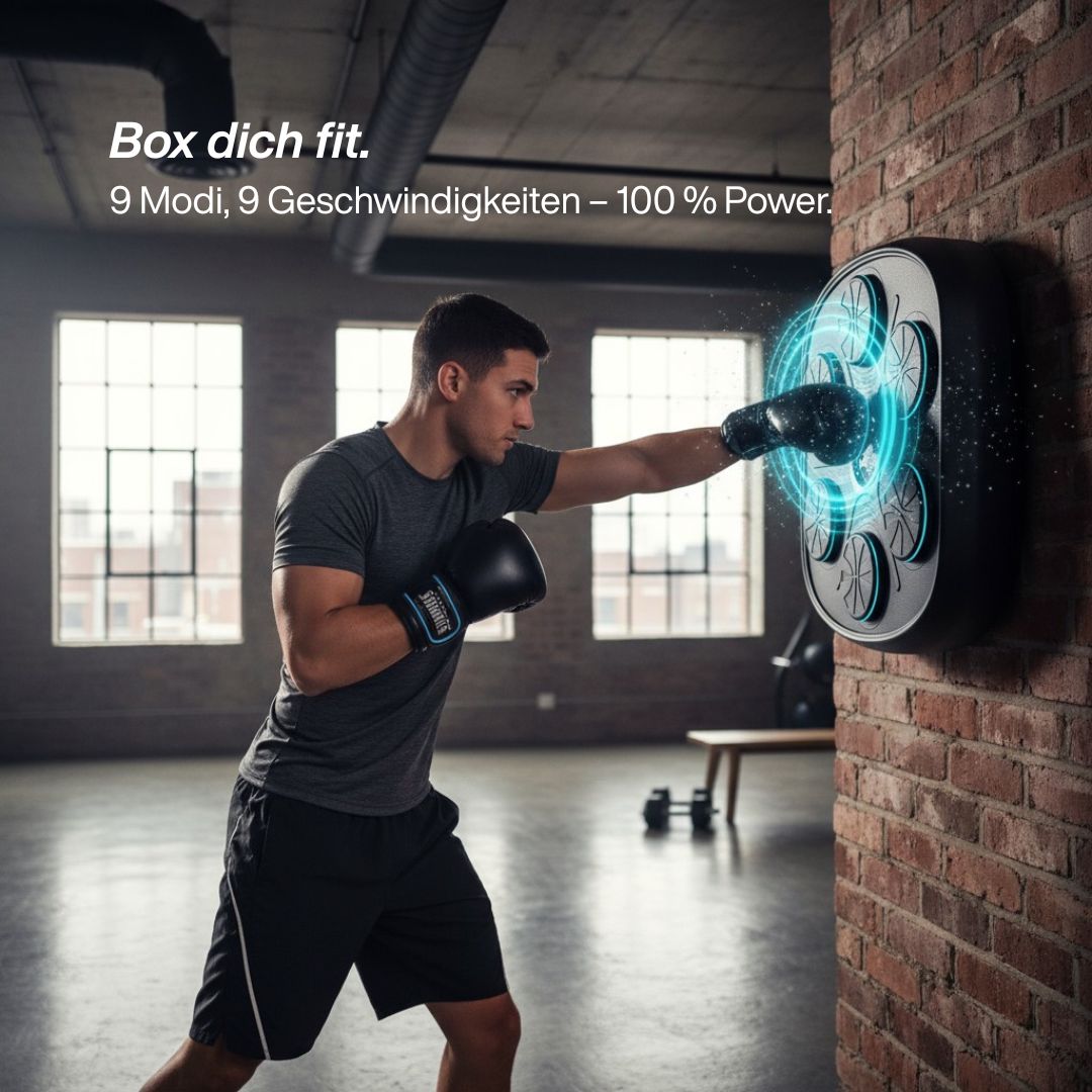 Musik Box mit LED Handschuhen
