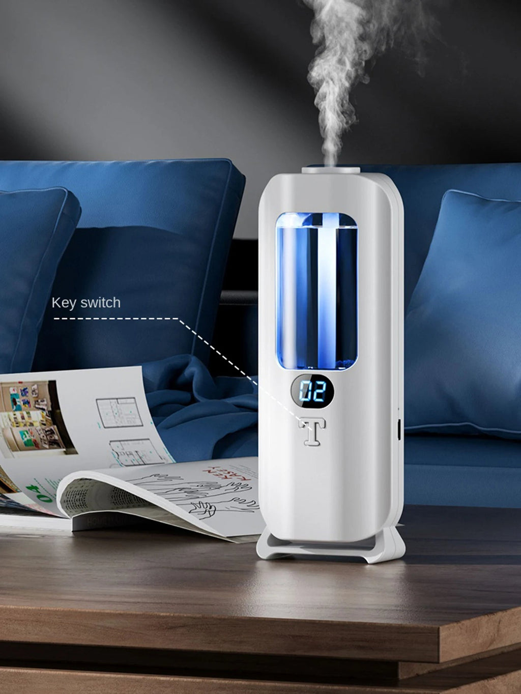 Rechargeable Essential Oil Diffuser with 5 Spray Modes