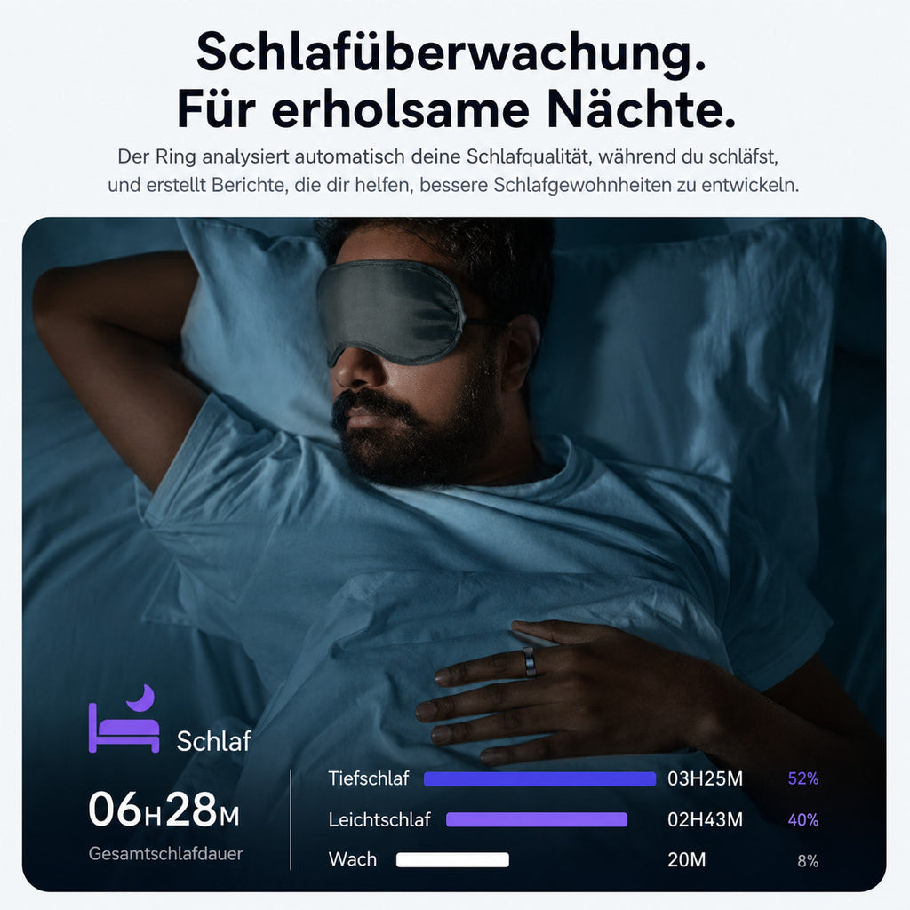 Smart Ring Pro – Fitness & Schlaftracker