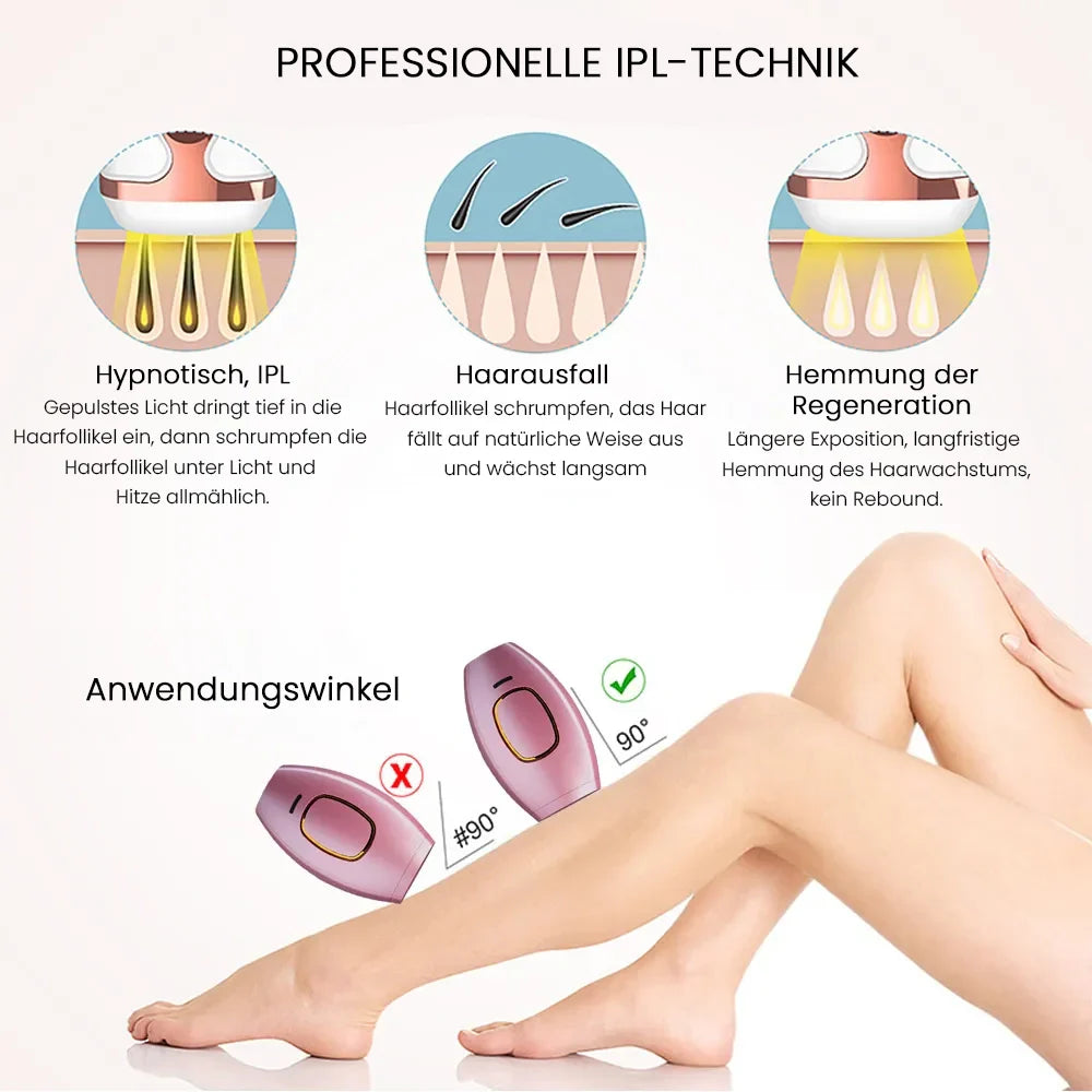 IPL Haarentfernungsgerät – 500.000 Pulse