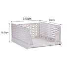 Stapelbarer Schubladenorganizer Schrank