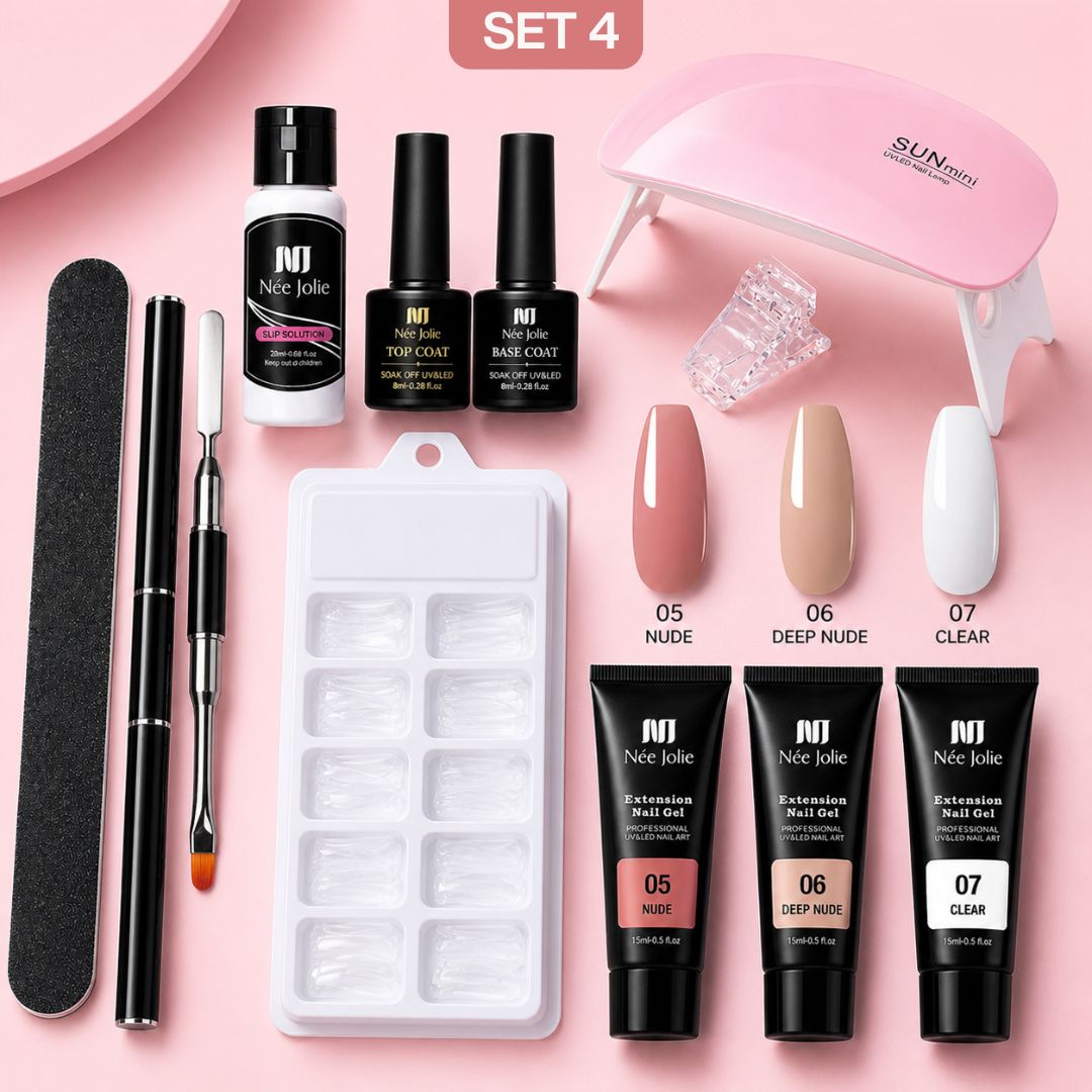 Polygel Nagelset – Professionelle Gelnägel