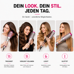 4-in-1 Heißluftbürste – Trocknen & Glätten