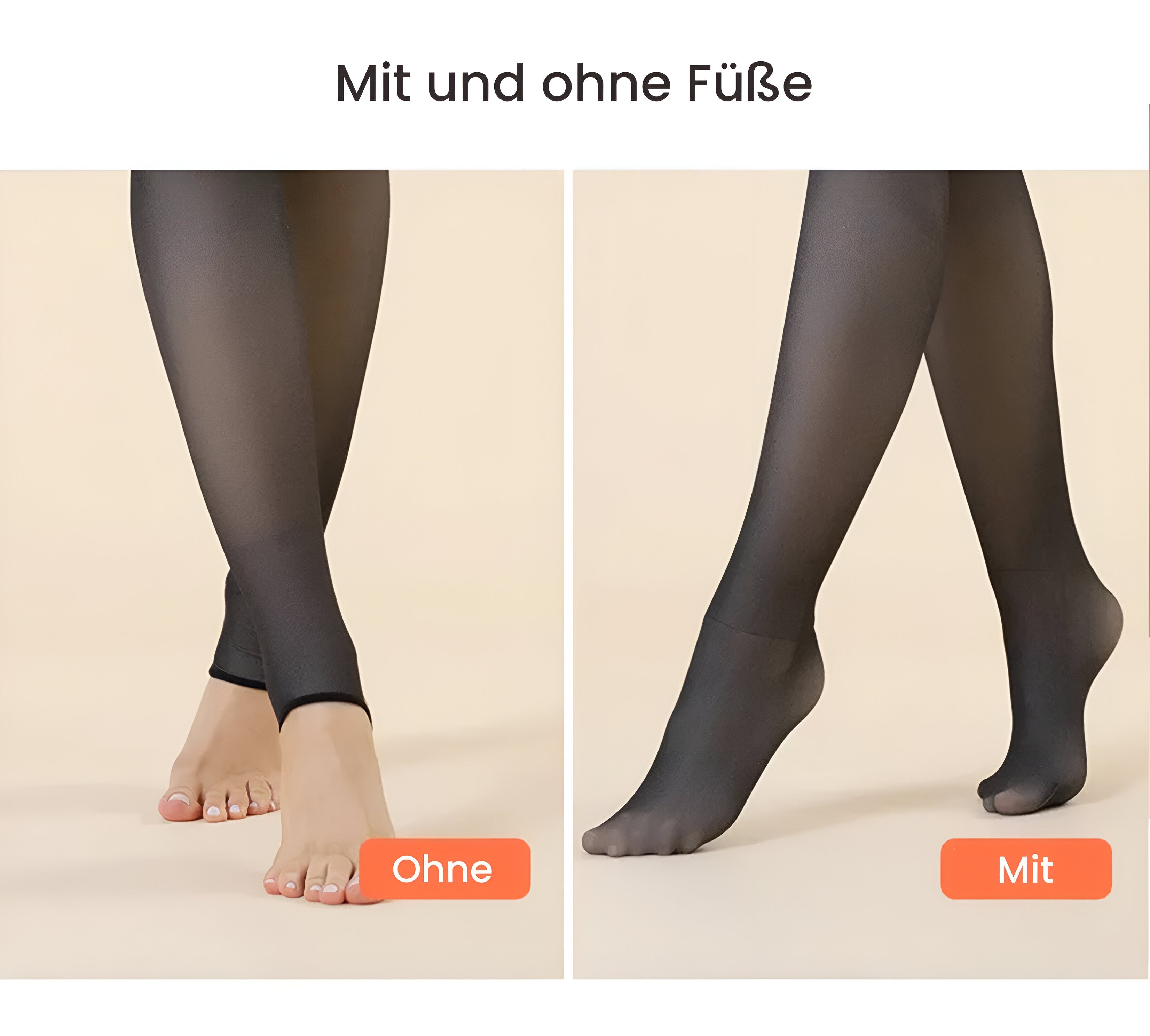 Thermo Fleece Strumpfhose – Warm & Weich
