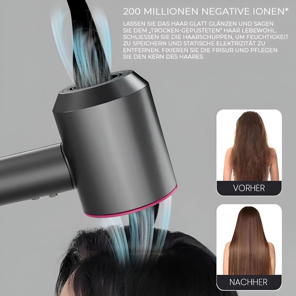 HairSonic Pro – 5-in-1 Haartrockner mit Ionen