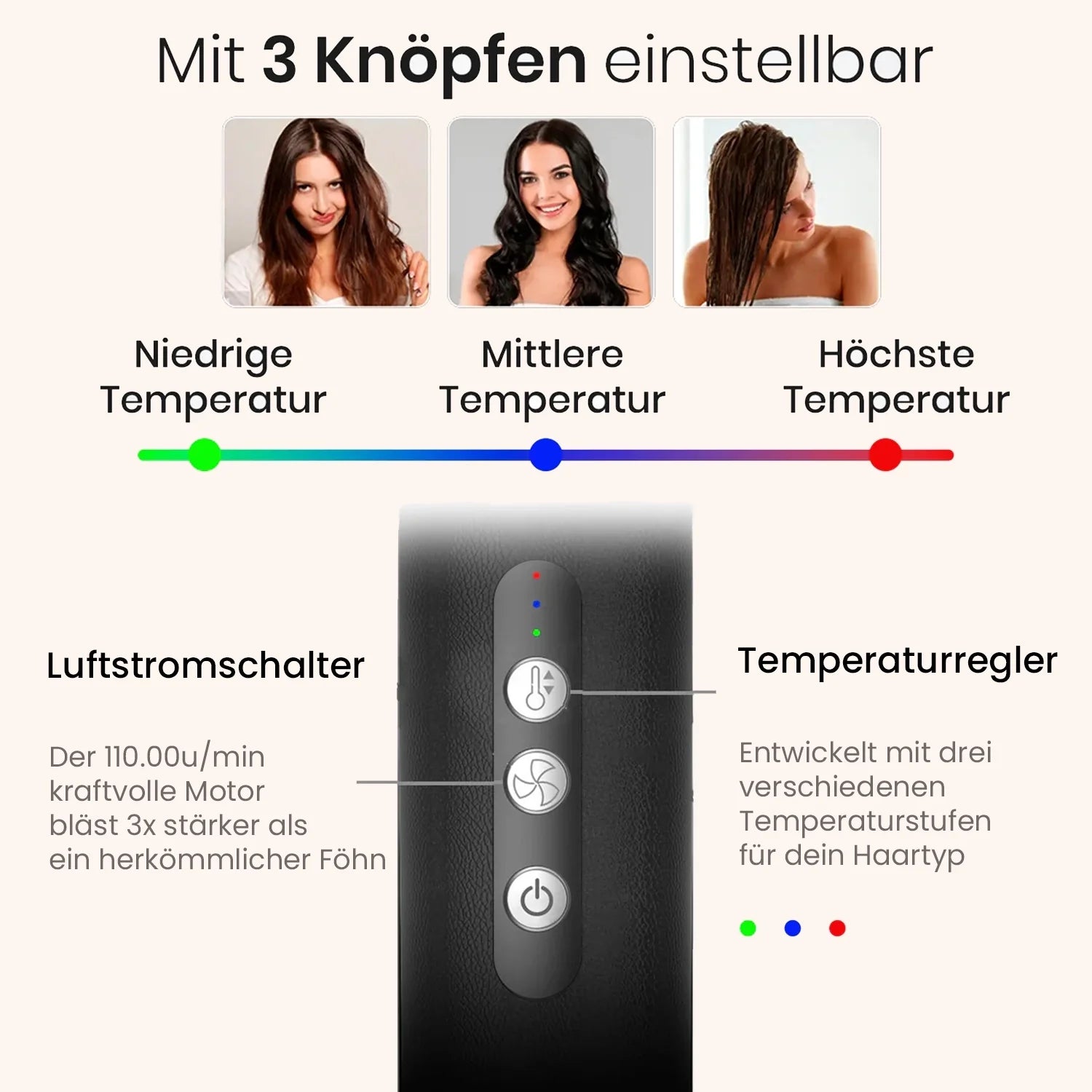 7-in-1 Hairstyler – Locken, Glätten & Volumen