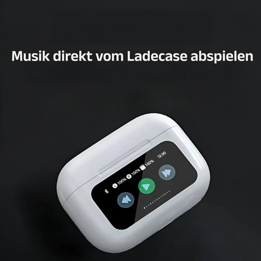 TouchPods Pro In-Ear mit Touchscreen Case