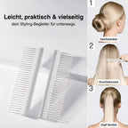 Haarbürsten Set mit Wandhalterung