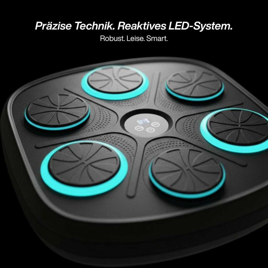 Musik Box mit LED Handschuhen