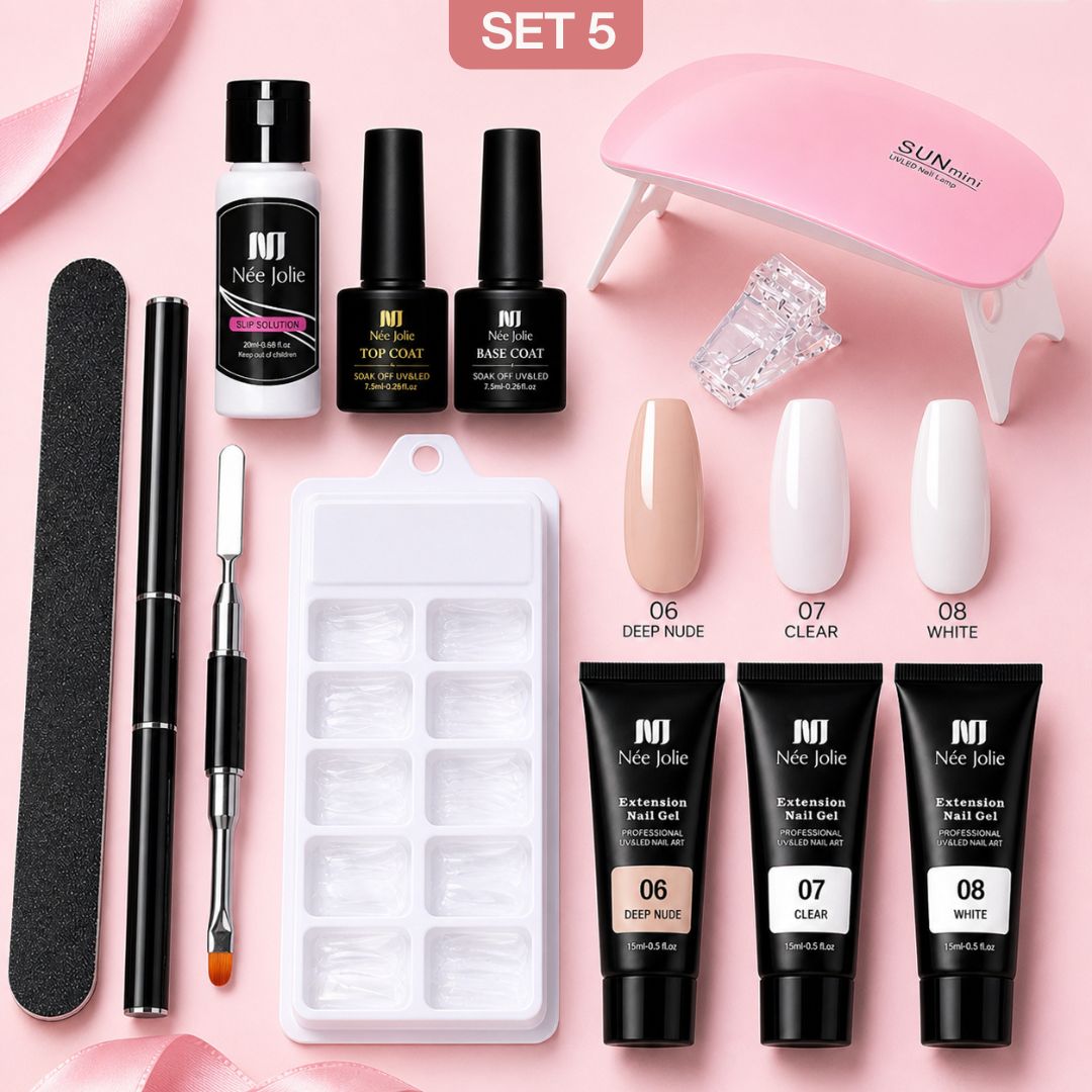 Polygel Nagelset – Professionelle Gelnägel