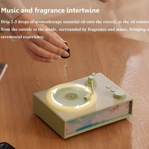 Aromatherapy Bluetooth Speaker with Night Light