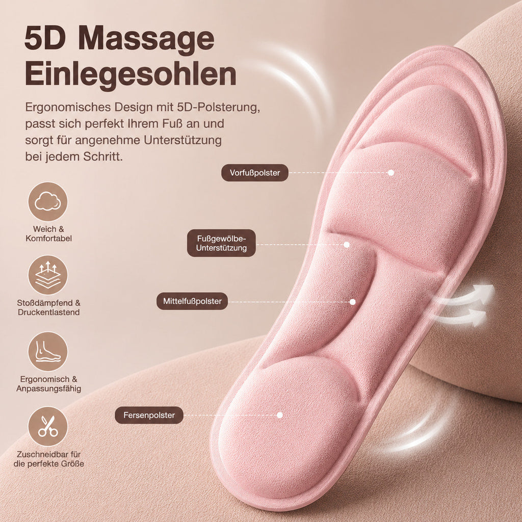 5D Sport Einlegesohlen – Ergonomisch