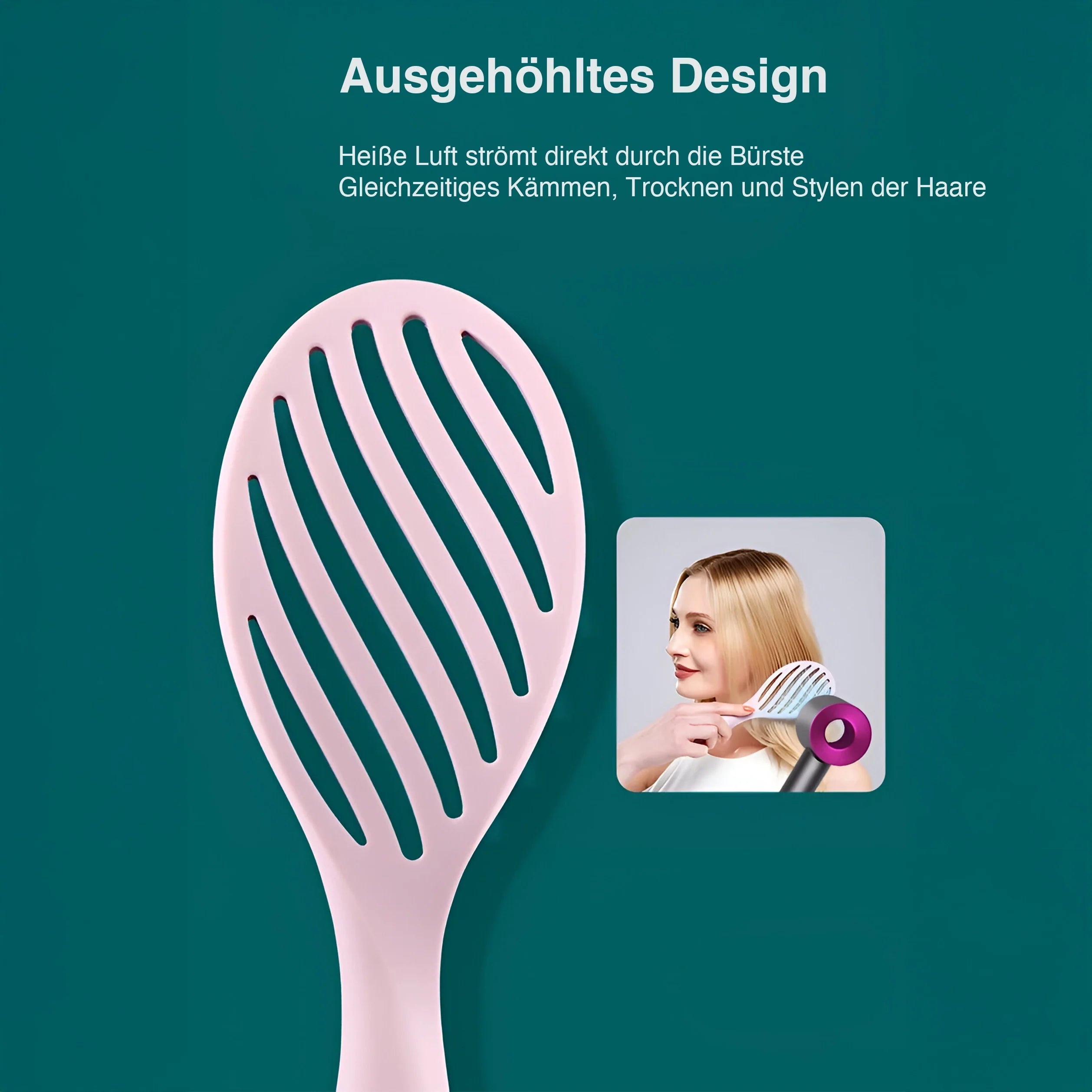Entwirrungsbürste Pro – Antistatisch & Luftdurchlässig