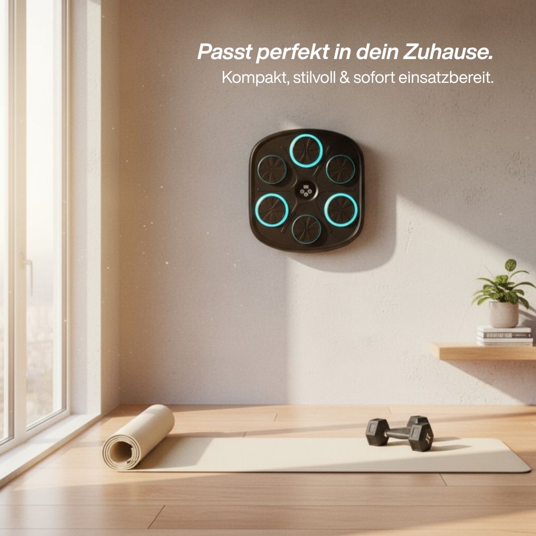 Musik Box mit LED Handschuhen