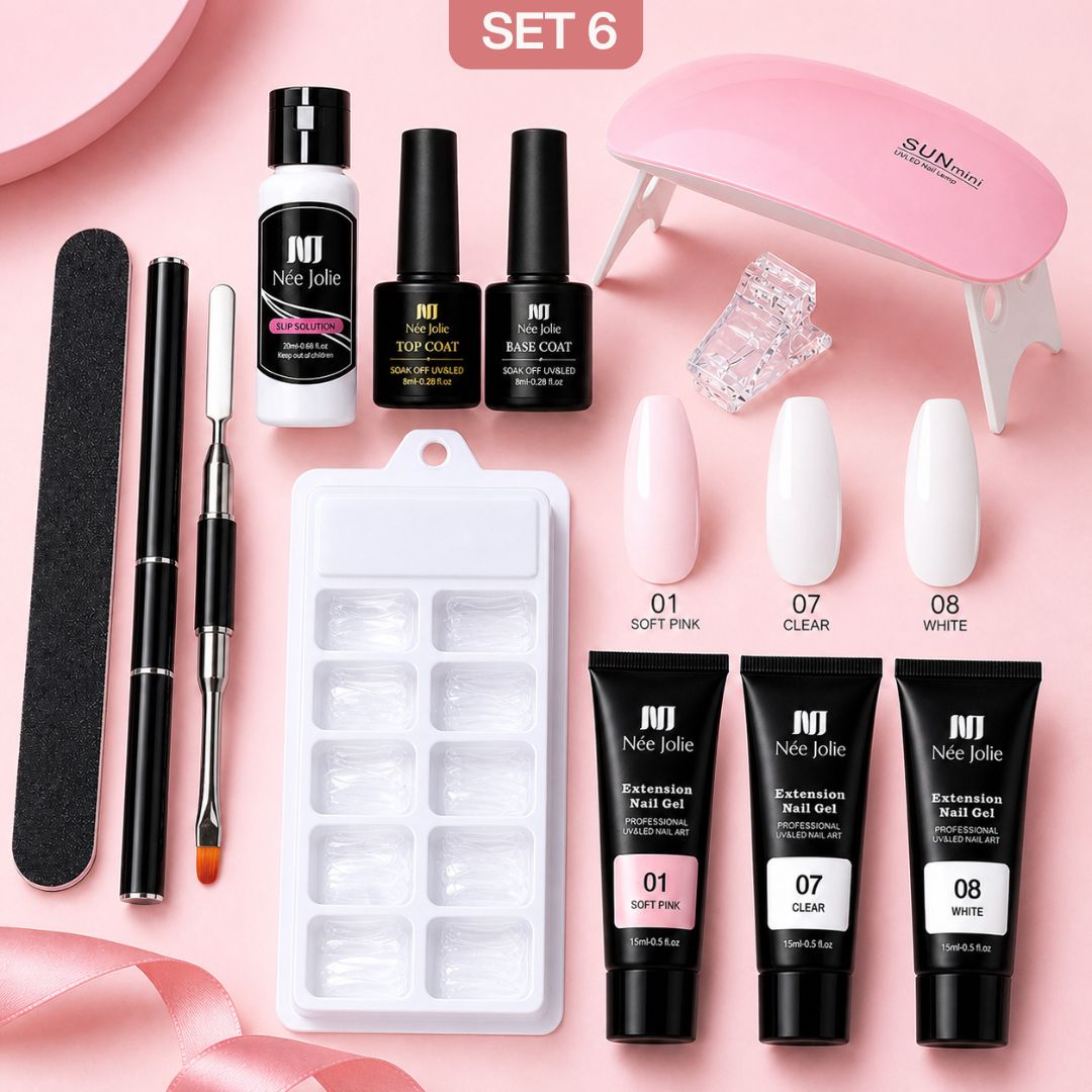 Polygel Nagelset – Professionelle Gelnägel