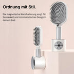 Haarbürsten Set mit Wandhalterung