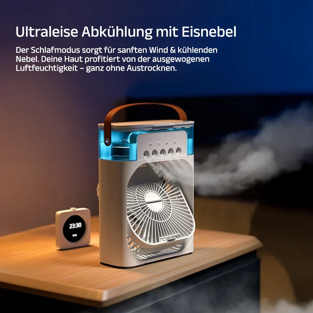 3-in-1 Luftkühler mit Sprühnebel