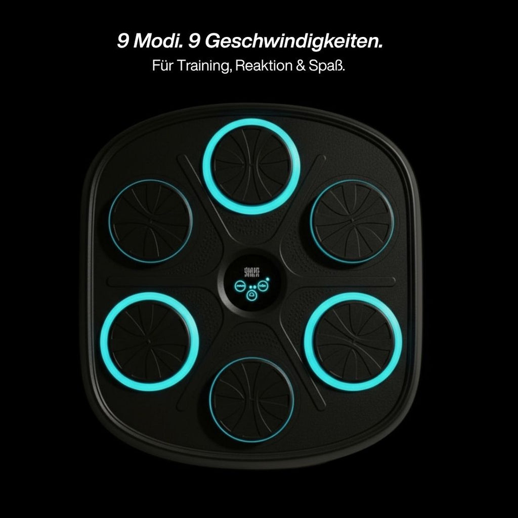 Musik Box mit LED Handschuhen