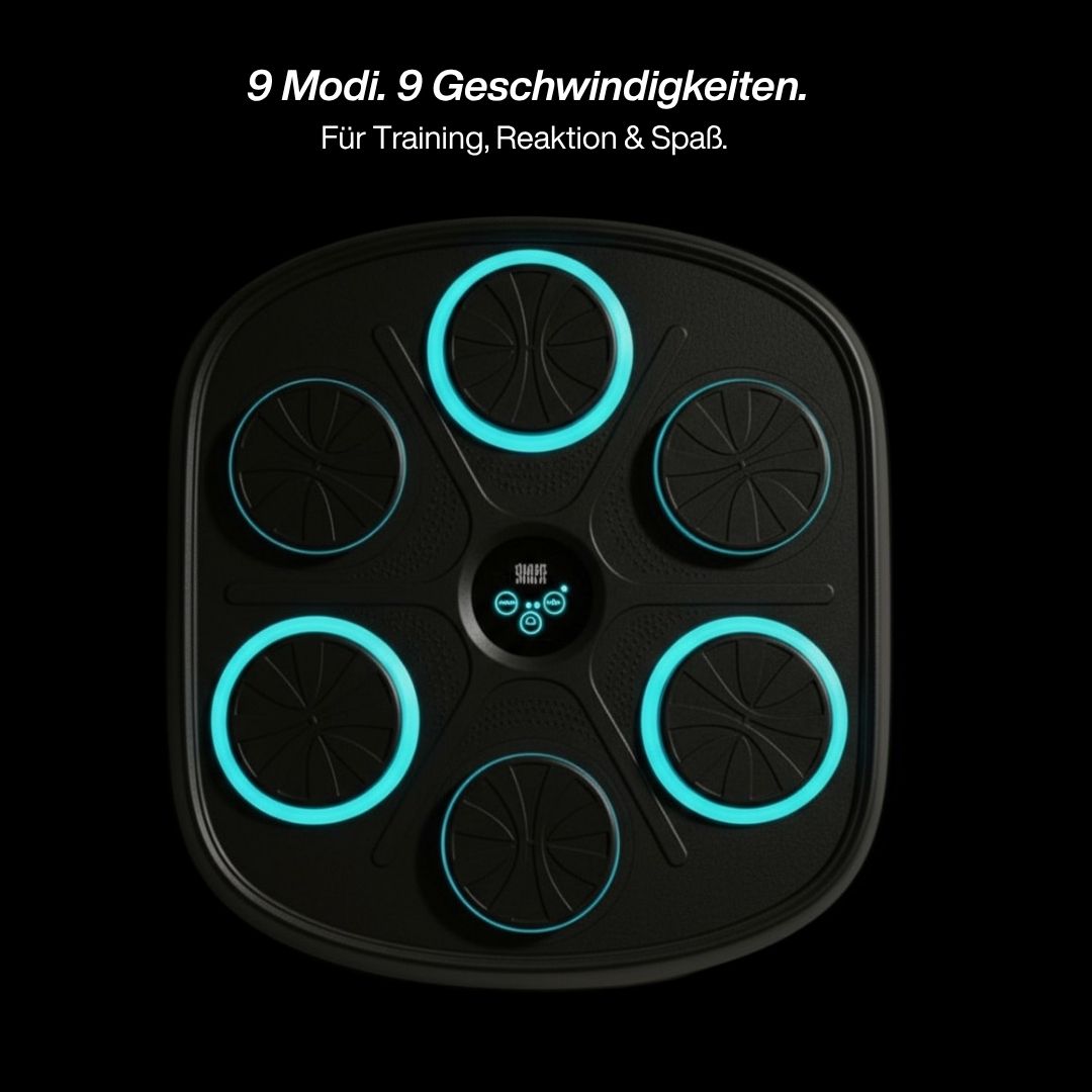 Musik Box mit LED Handschuhen