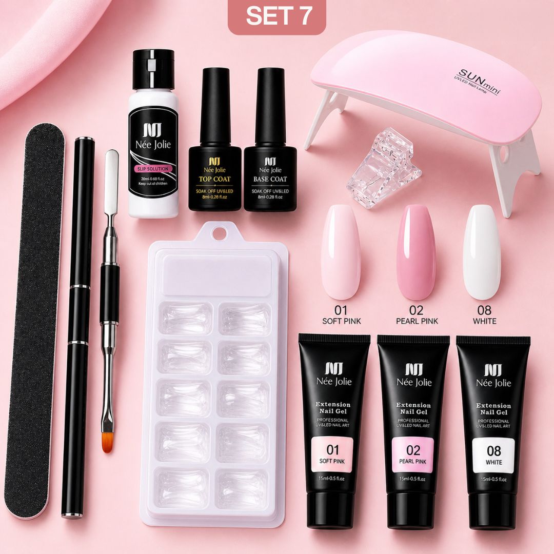 Polygel Nagelset – Professionelle Gelnägel