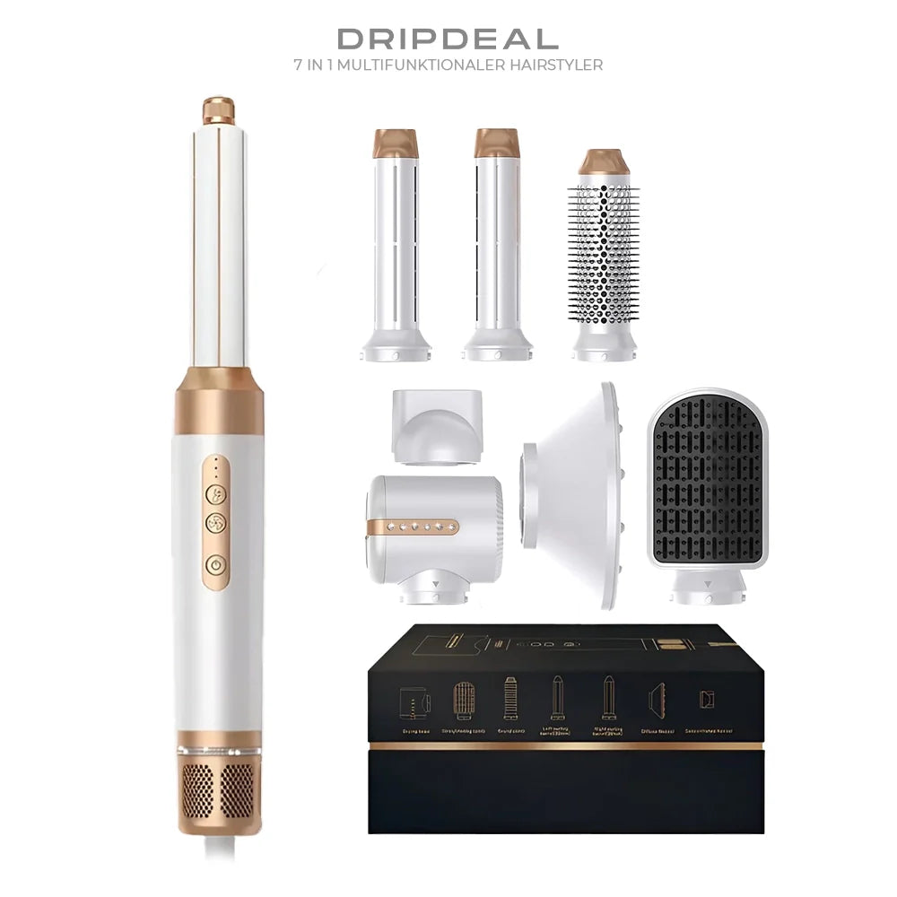 7-in-1 Hairstyler – Locken, Glätten & Volumen