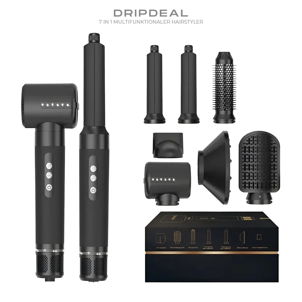 7-in-1 Hairstyler – Locken, Glätten & Volumen