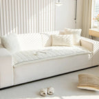 Ultra Plüsch Sofaüberwurf Couch