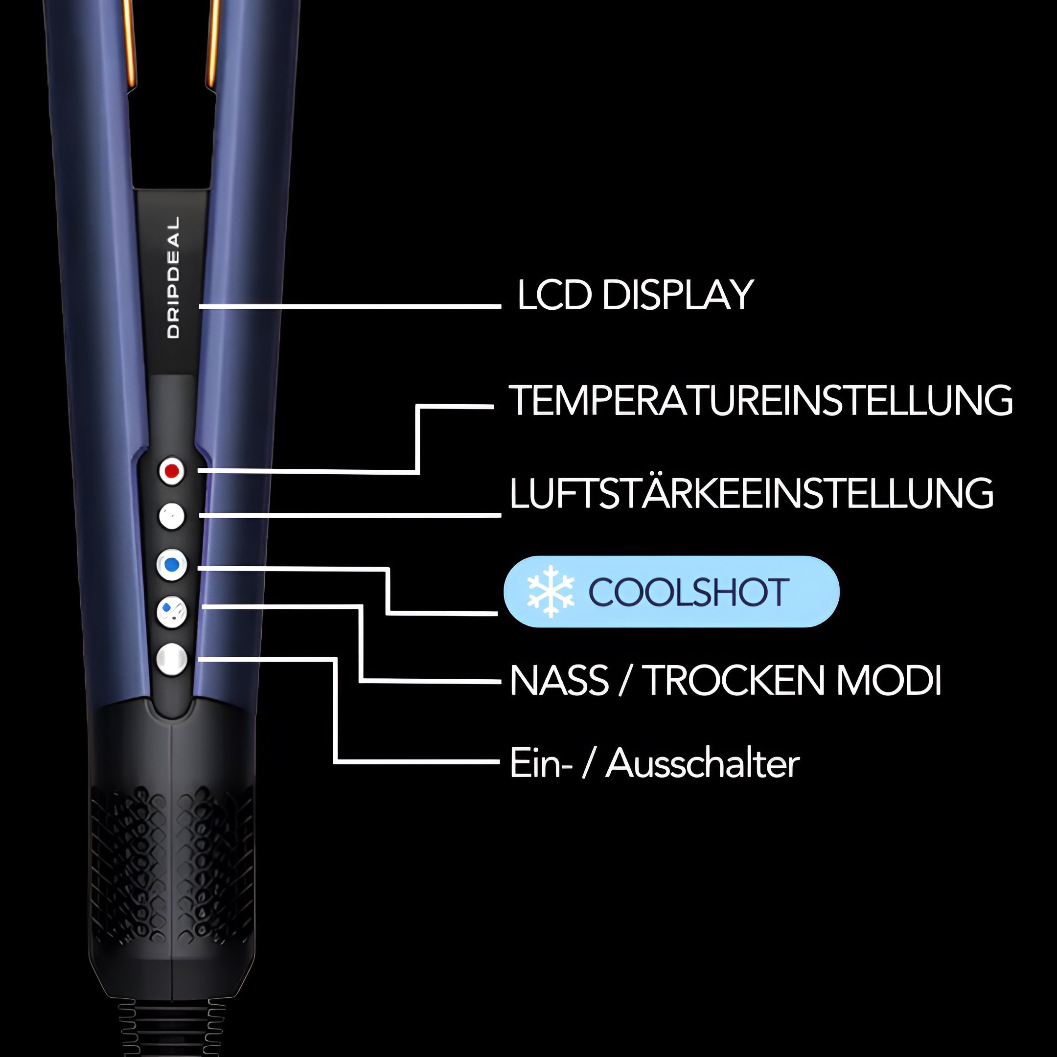 Air Straightener – Föhnen & Glätten in einem