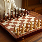 Holz Schachspiel Reise Brett Set