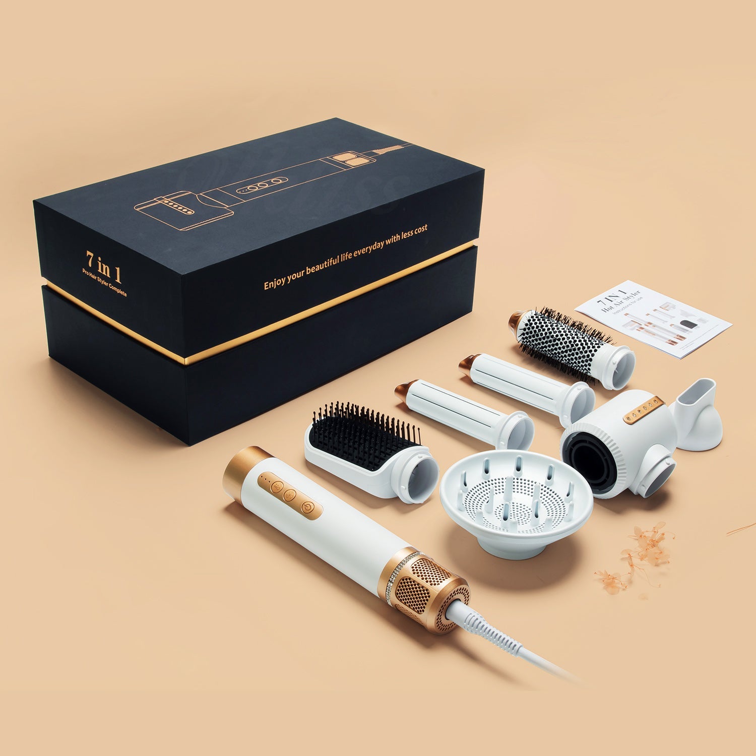7-in-1 Hairstyler – Locken, Glätten & Volumen