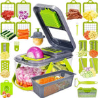 18in1 Gemüseschneider Hobel Set