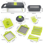 18in1 Gemüseschneider Hobel Set
