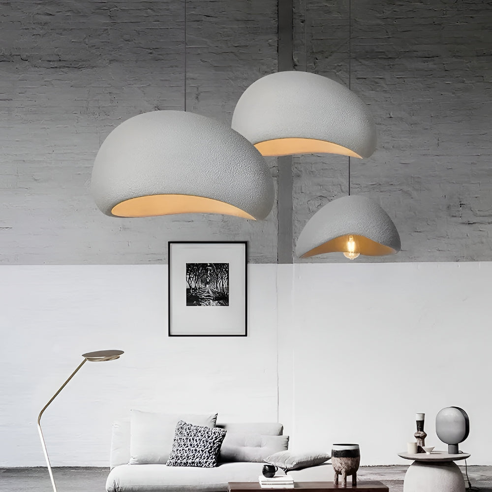 Zenith Glow LED-Kronleuchter – Moderne Deckenleuchte im Nordischen Wabi-Sabi-Design, handgefertigt für Wohnzimmer, Esszimmer & Schlafzimmer