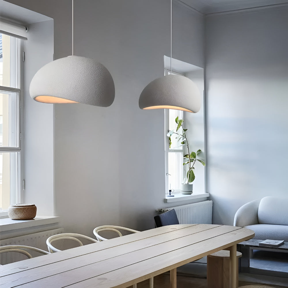 Zenith Glow LED-Kronleuchter – Moderne Deckenleuchte im Nordischen Wabi-Sabi-Design, handgefertigt für Wohnzimmer, Esszimmer & Schlafzimmer