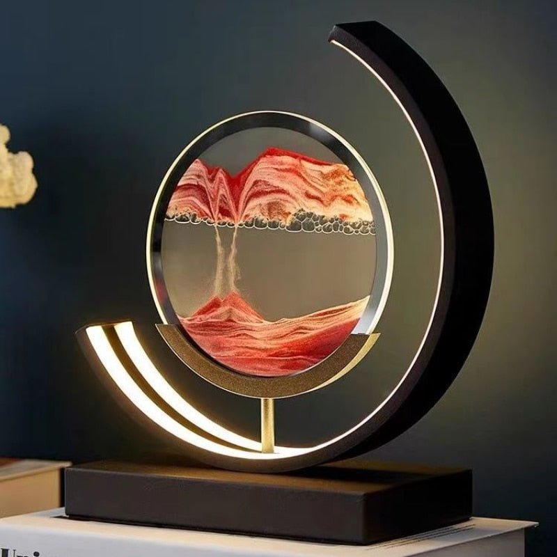 LED Sand Lampe – 3D Sandmalerei Dekoleuchte