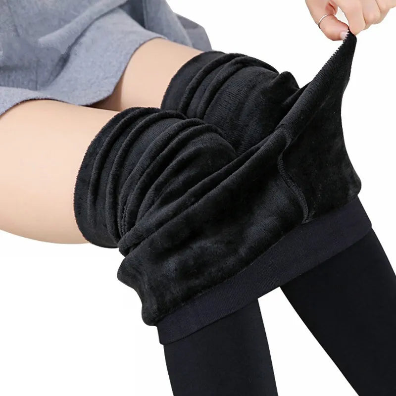 Fleece Winter Leggings – Warm & Blickdicht