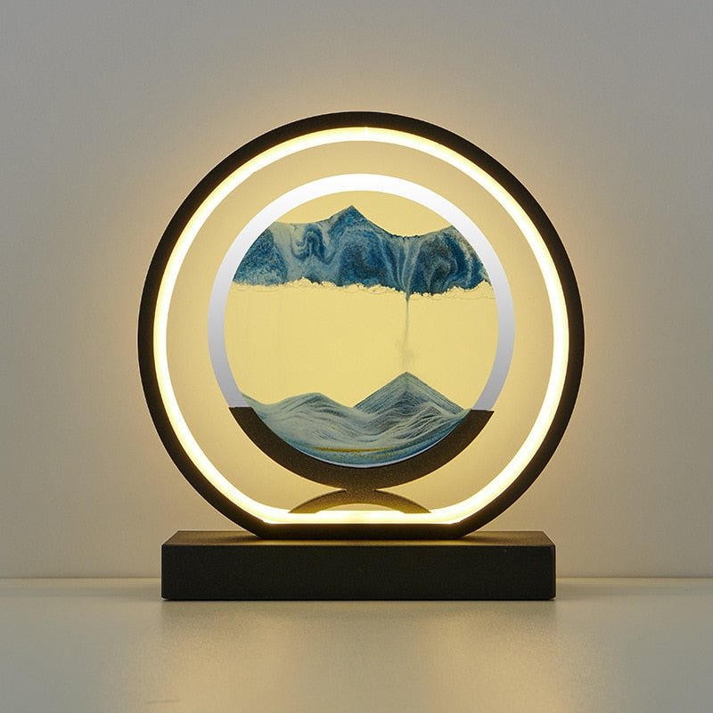 LED Sand Lampe – 3D Sandmalerei Dekoleuchte