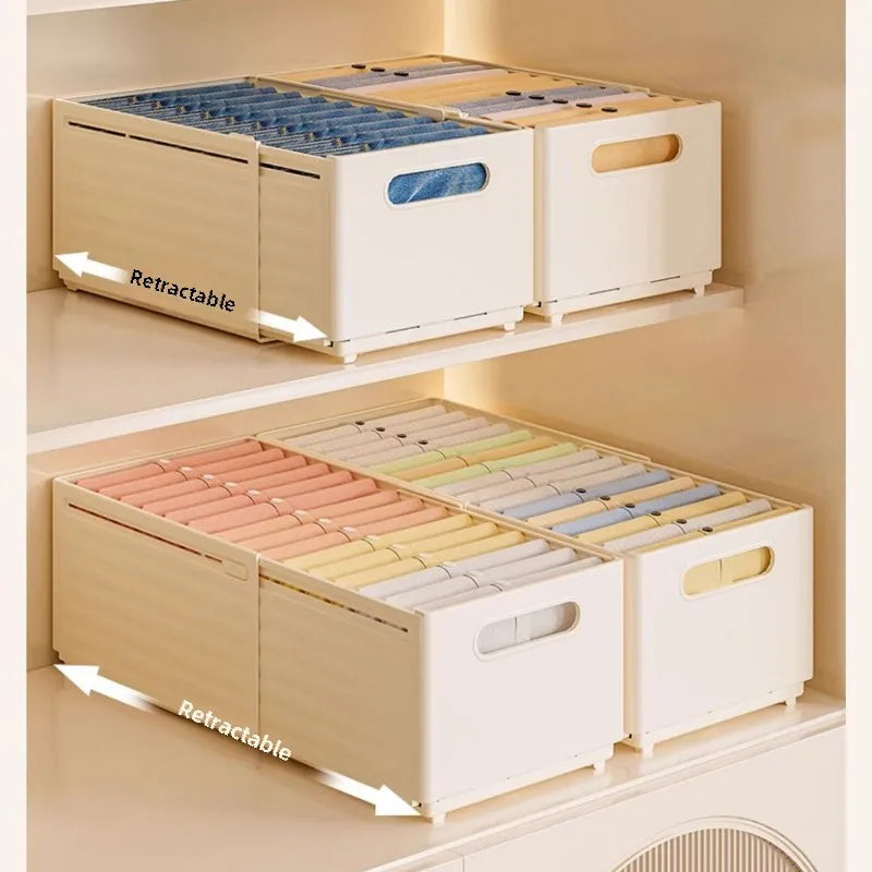 Schreibtisch-Organizer Bambus Verstellbar